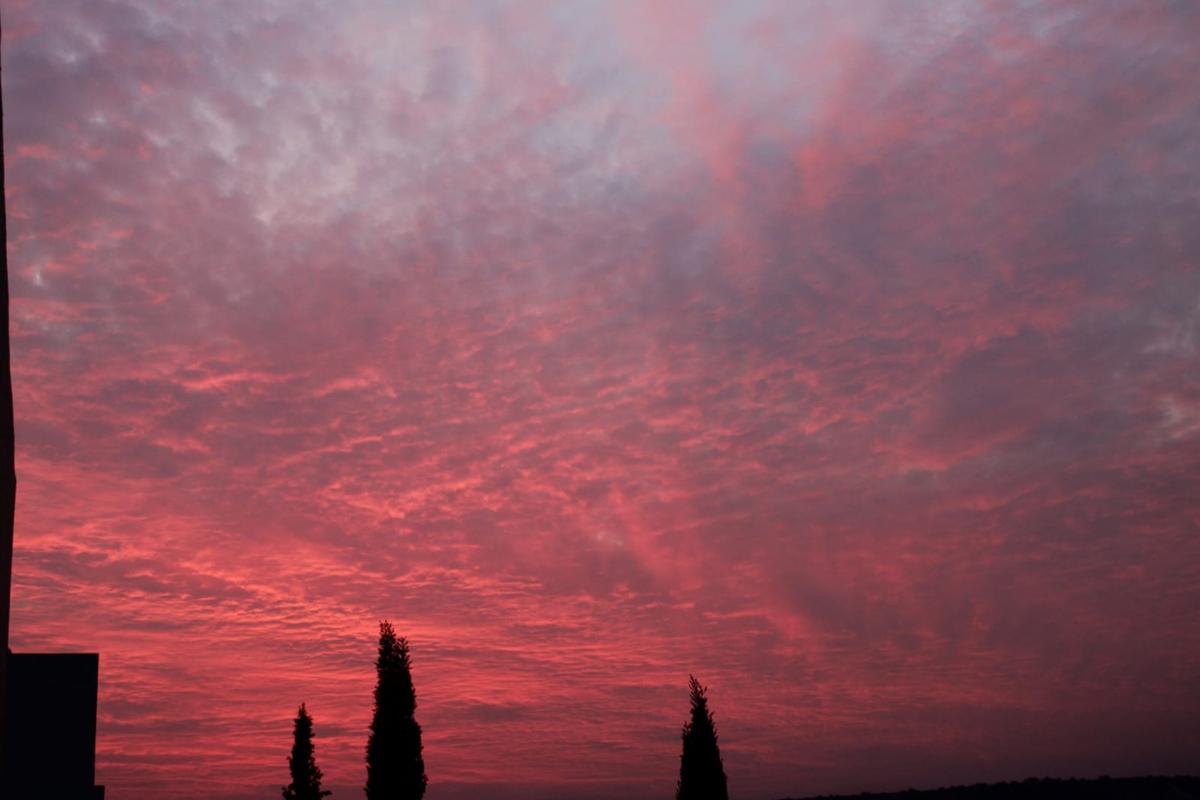 Sonnenuntergang am Strand auf Zypern