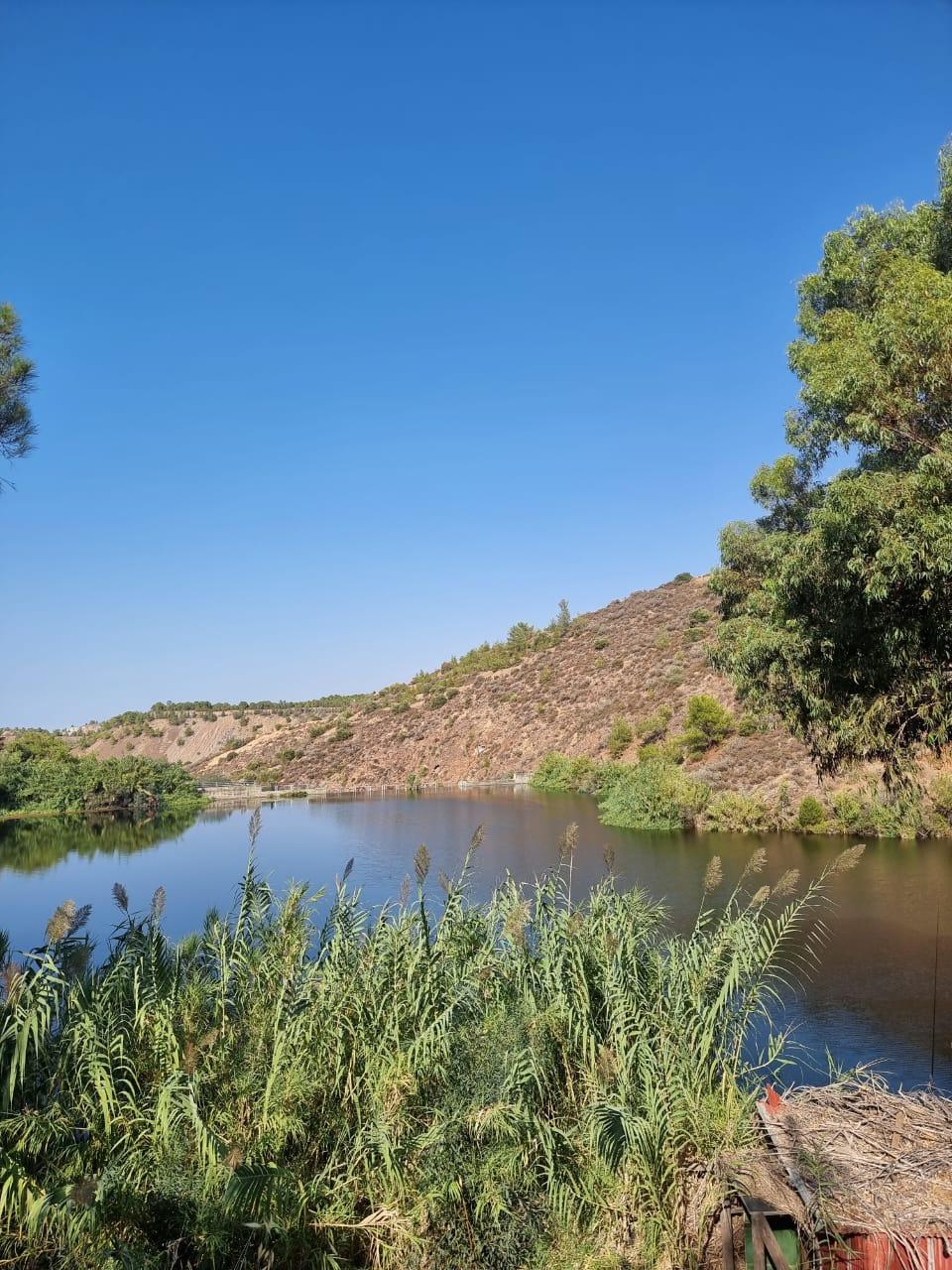 Stausee im Hinterland von Zypern